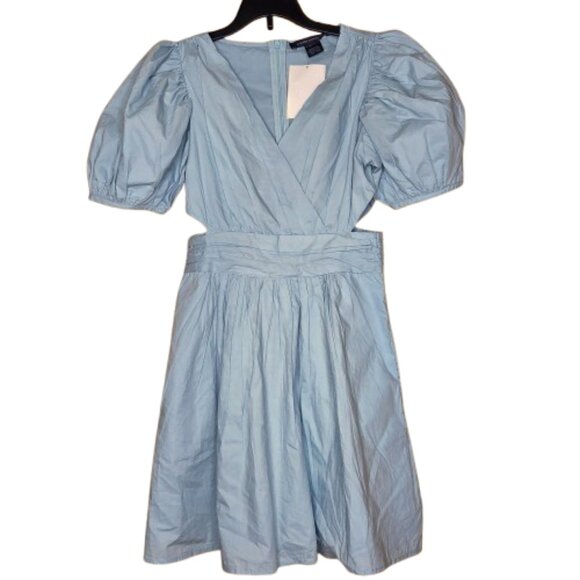 French Connection Dresses & Skirts - NWOT French Connection Women's Rhodes Puff-Sleeve Mini Dress